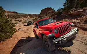 Cars wallpapers Jeep Wrangler Unlimited Rubicon 392 (Firecracker Red) - 2021