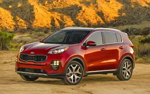 Cars wallpapers Kia Sportage SX Turbo 2WD US-spec - 2016