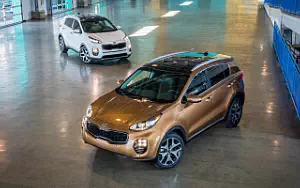 Cars wallpapers Kia Sportage SX Turbo 2WD US-spec - 2016