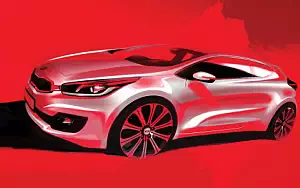 Cars wallpapers Kia pro_cee'd - 2012