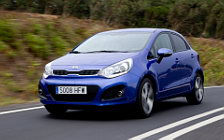 Cars wallpapers Kia Rio 5door Blue - 2011