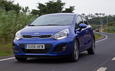 Cars wallpapers Kia Rio 5door Blue - 2011