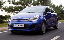 Cars wallpapers Kia Rio 5door Blue - 2011