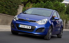 Cars wallpapers Kia Rio 5door Blue - 2011