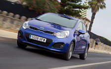 Cars wallpapers Kia Rio 5door Blue - 2011