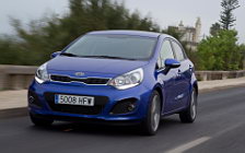 Cars wallpapers Kia Rio 5door Blue - 2011