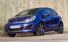 Cars wallpapers Kia Rio 5door Blue - 2011