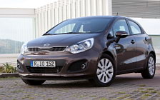 Cars wallpapers Kia Rio 5door Brown - 2011