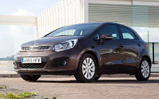 Cars wallpapers Kia Rio 5door Brown - 2011