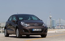 Cars wallpapers Kia Rio 5door Brown - 2011