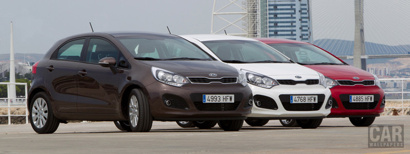 Cars wallpapers Kia Rio 5door Group - 2011 - Car wallpapers