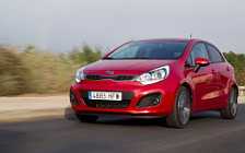 Cars wallpapers Kia Rio 5door Red - 2011