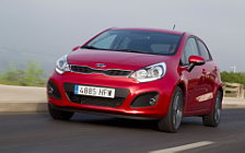 Cars wallpapers Kia Rio 5door Red - 2011