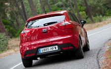 Cars wallpapers Kia Rio 5door Red - 2011