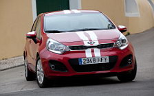 Cars wallpapers Kia Rio 5door Red - 2011