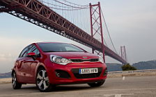 Cars wallpapers Kia Rio 5door Red - 2011