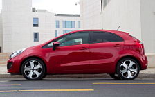 Cars wallpapers Kia Rio 5door Red - 2011