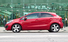 Cars wallpapers Kia Rio 5door Red - 2011