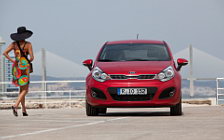 Cars wallpapers Kia Rio 5door Red - 2011