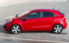 Cars wallpapers Kia Rio 5door Red - 2011