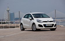 Cars wallpapers Kia Rio 5door White - 2011