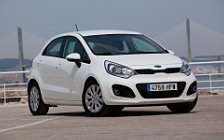 Cars wallpapers Kia Rio 5door White - 2011