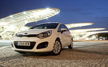 Cars wallpapers Kia Rio 5door White - 2011