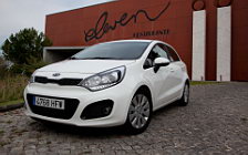 Cars wallpapers Kia Rio 5door White - 2011