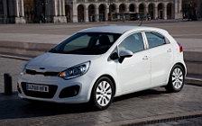 Cars wallpapers Kia Rio 5door White - 2011