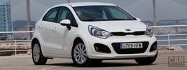 Kia Rio 5door White - 2011