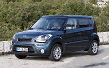 Cars wallpapers Kia Soul Blue - 2011