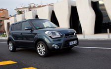 Cars wallpapers Kia Soul Blue - 2011