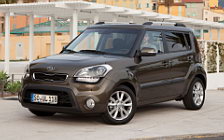 Cars wallpapers Kia Soul Green - 2011