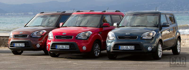 Cars wallpapers Kia Soul Group - 2011 - Car wallpapers