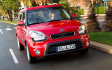 Cars wallpapers Kia Soul Red - 2011