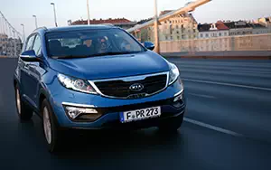 Cars wallpapers Kia Sportage (Byte Blue) - 2010