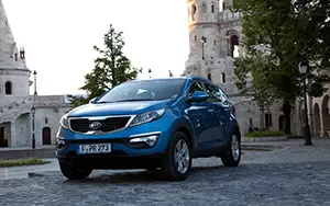 Cars wallpapers Kia Sportage (Byte Blue) - 2010