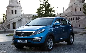 Cars wallpapers Kia Sportage (Byte Blue) - 2010