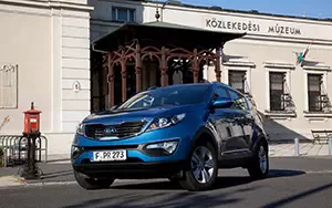 Cars wallpapers Kia Sportage (Byte Blue) - 2010