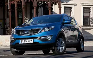 Cars wallpapers Kia Sportage (Byte Blue) - 2010