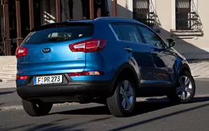 Cars wallpapers Kia Sportage (Byte Blue) - 2010