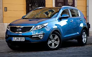 Cars wallpapers Kia Sportage (Byte Blue) - 2010