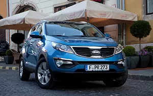 Cars wallpapers Kia Sportage (Byte Blue) - 2010