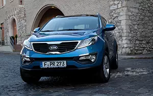 Cars wallpapers Kia Sportage (Byte Blue) - 2010