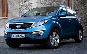 Cars wallpapers Kia Sportage (Byte Blue) - 2010