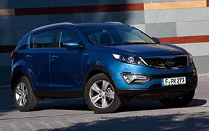 Cars wallpapers Kia Sportage (Byte Blue) - 2010