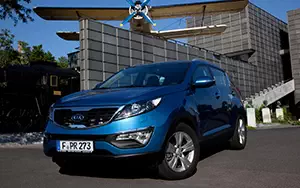 Cars wallpapers Kia Sportage (Byte Blue) - 2010