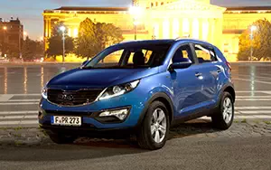 Cars wallpapers Kia Sportage (Byte Blue) - 2010