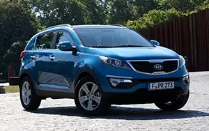 Cars wallpapers Kia Sportage (Byte Blue) - 2010