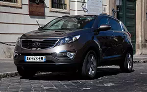 Cars wallpapers Kia Sportage (Sand Track) - 2010